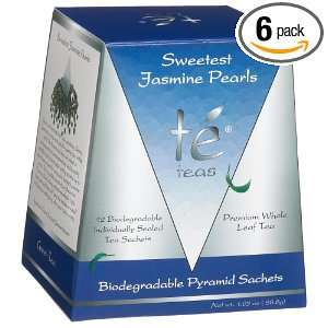   , 12 Count Biodegradable Tea Sachets, 1.03 Ounce Boxes (Pack of 6