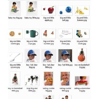 2000 Printable Photos Library (2 CDs) for Autism Therapy   Compatible 