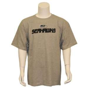 Seattle Seahawks NFL T Shirt (Gray/Black)  XL: Sports 