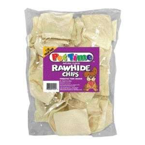  Natural Flavor Rawhide Chips, 16 oz
