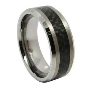 8mm Mens Tungsten Carbide Ring Aniversary/engagement/wedding Band w 