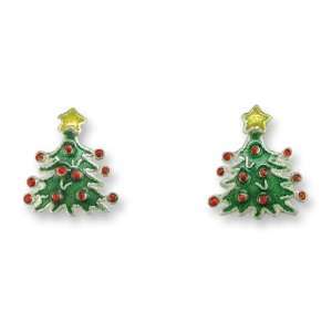  Holiday Chrstimas Tree Post Earrings Jewelry
