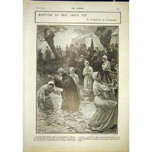  Baptism Open Air Germany Rummelsburger Religious 1902 
