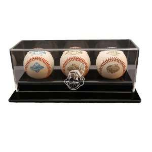  Cleveland Indians Three Ball Display