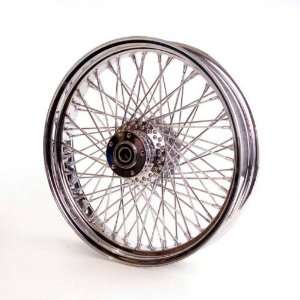 Chrome 80 Spoke 16 x 3.5 Rear Wheel for Harley 2002 2007 Touring and 