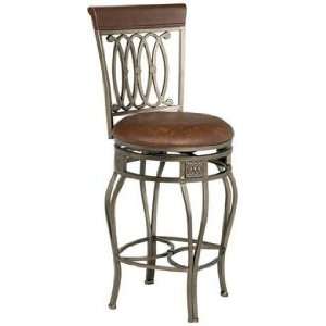   Montello Old Steel Swivel 28 High Counter Stool: Home & Kitchen