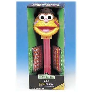  Pez Giant Sesame Street Zoe Musical: Toys & Games