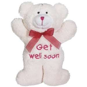  Get Well Soon Bear 7.5 Plush Toy: Toys & Games