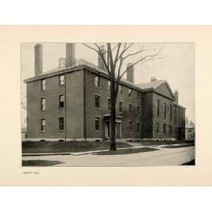  1900 Print Harvard University Divinity School Hall 