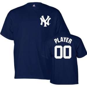  New York Yankees  Any Player  Name and Number T Shirt 