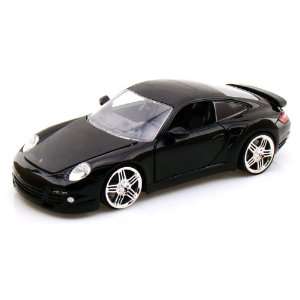  Porsche 911 Turbo 1/24 Black: Toys & Games