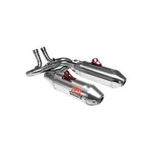   YOSHIMURA RS 2D FULL SYSTEM DUAL EXHAUST   STAINLESS STEEL: Automotive