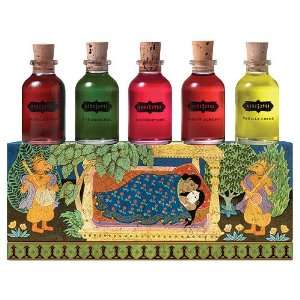  Kama Sutra Oil Of Love Collection 5 Flavors Boxed: Health 