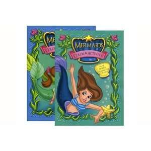  Jumbo Mermaids   Coloring & Activity Book Case Pack 48 
