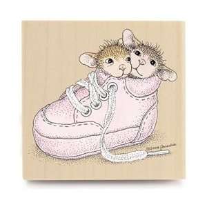   Rubber Stamp Cozy Shoes HMF 1016; 2 Items/Order