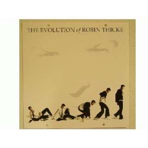  The Evolution Of Robin Thicke Poster Flat 