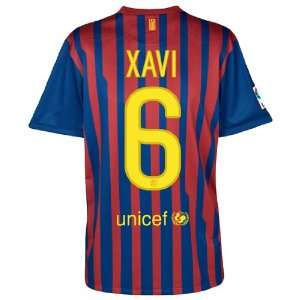  Soccer Jersey Barcelona Xavi Football Shirt 2012 Size XL 