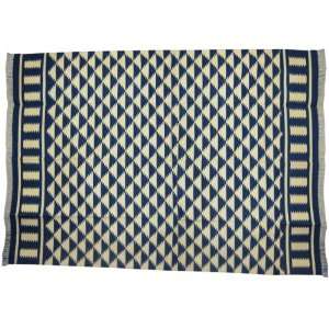  Indian Dhurrie Handmade Floor Rug Cotton 8.8 x 6 Feet 