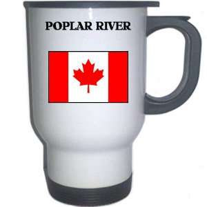  Canada   POPLAR RIVER White Stainless Steel Mug 