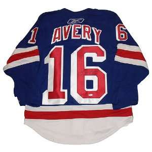  Sean Avery Authentic Blue New York Rangers Jersey Sports 