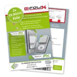 screen protector for Rollei Movieline P3 / P 3   Fully mirrored screen 