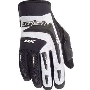   : Cortech DX 2 Womens Motorcycle Gloves Black/White LRG: Automotive