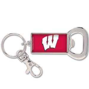  University Of Wisconsin Bottle Opener Key Ring