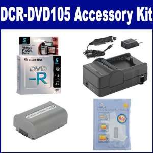  Sony DCR DVD105 Camcorder Accessory Kit includes 