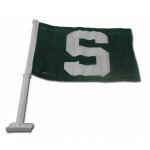  Michigan State Spartans Car Flag: Sports & Outdoors