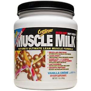  Cytosport Muscle Milk, Vanilla Creme, 1 lb (455 g) Health 
