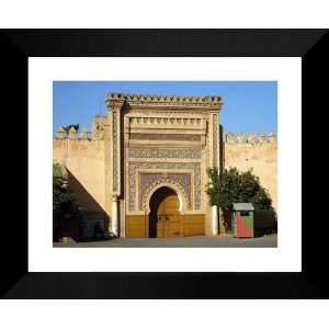 Royal Palace, Morocco Large 15x18 Framed Photography  