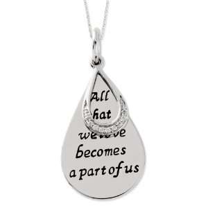   Silver All That We Love Sentimental Expressions Necklace Jewelry