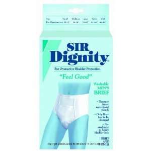 Sir Dignity Fitted Brief, Sir Dignity Brfs Cot Pol Xx Sp, (1 CASE, 6 