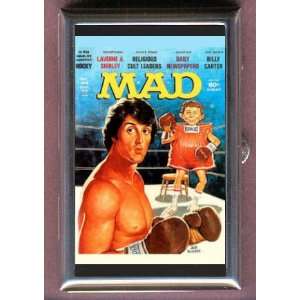 MAD MAGAZINE SYLVESTER STALLONE ROCKY Coin, Mint or Pill Box: Made in 