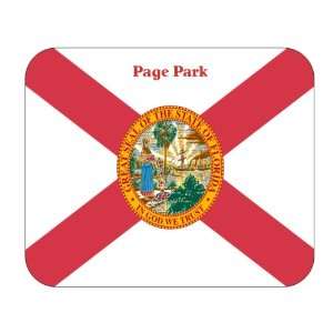  US State Flag   Page Park, Florida (FL) Mouse Pad 
