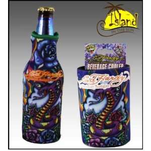  Ed Hardy Tattoo Bottle & Can Cooler Koozies 2010 S6 