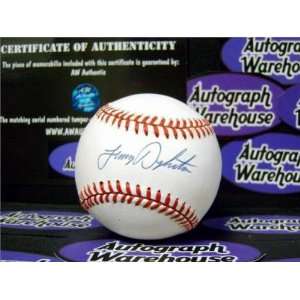 Signed Lenny Dykstra Baseball   1993 World Series   Autographed 