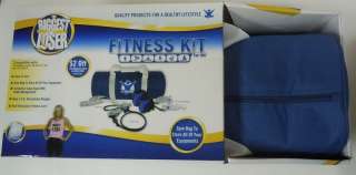 Wii Biggest Loser Fitness Kit NEW Jump Rope Weights Bag 021331884862 