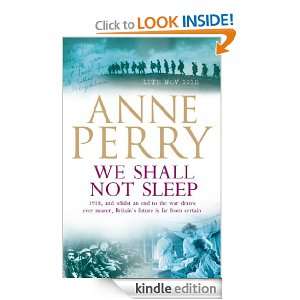 We Shall Not Sleep Anne Perry  Kindle Store