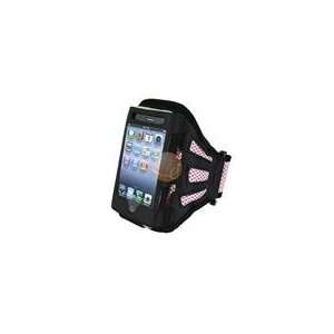  Black / Light Pink Deluxe Armband Sportband Case 