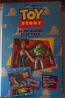 Disneys Toy Story Read along Pack book cassette 2 figs  