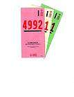 PART VALET PARKING TICKETS 1000 per pack 2 Sided Auto