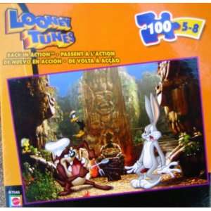   Looney Tunes Back in Action 100pc. Puzzle Hidden Temple Toys & Games