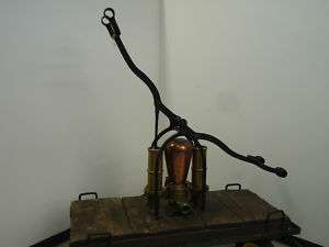 Rare and Unusual Two Man Antique Hand Fire Pump*  