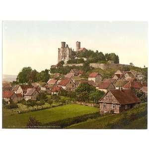  Photochrom Reprint of Gottingen Hanstein Ruin, Hanover i.e 