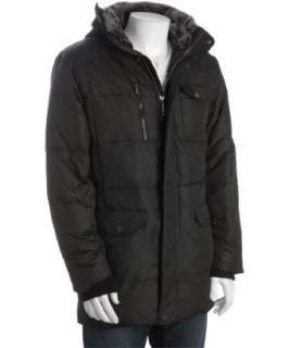 Hawke & Co. black down faux fur lined Magnum parka   up to 