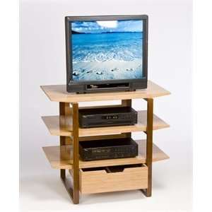   East, Breeze 07W 22.5in. Tall Unit TV Stand, Natural
