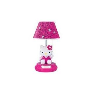 Hello Kitty KT3095M Sitting Kitty Table Lamp   Magenta Head