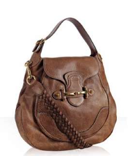 Gucci light brown leather New Pelham large shoulder bag   up 