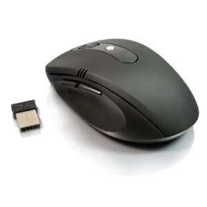  2.4g Black Wireless Optical Mouse with Nano Receiver 